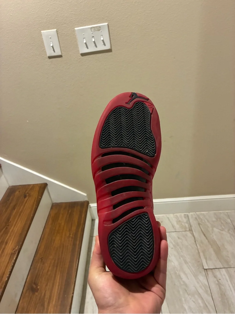 Jordan Men's Basketball Sneakers - Red/Black